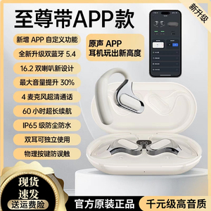 原初者一拖二5.4蓝牙耳机通话降噪APP自定义音效超长续航2026新款