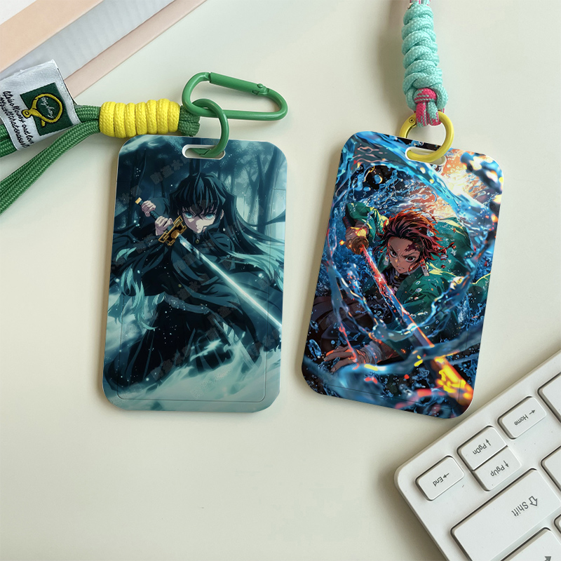 鬼灭之刃门禁饭卡卡套校园卡工作证件公交车学生定制带挂绳校牌