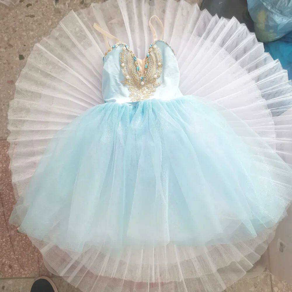 Long Ballet Tutu Skirt for Professional Performance - Taobao product photo 5