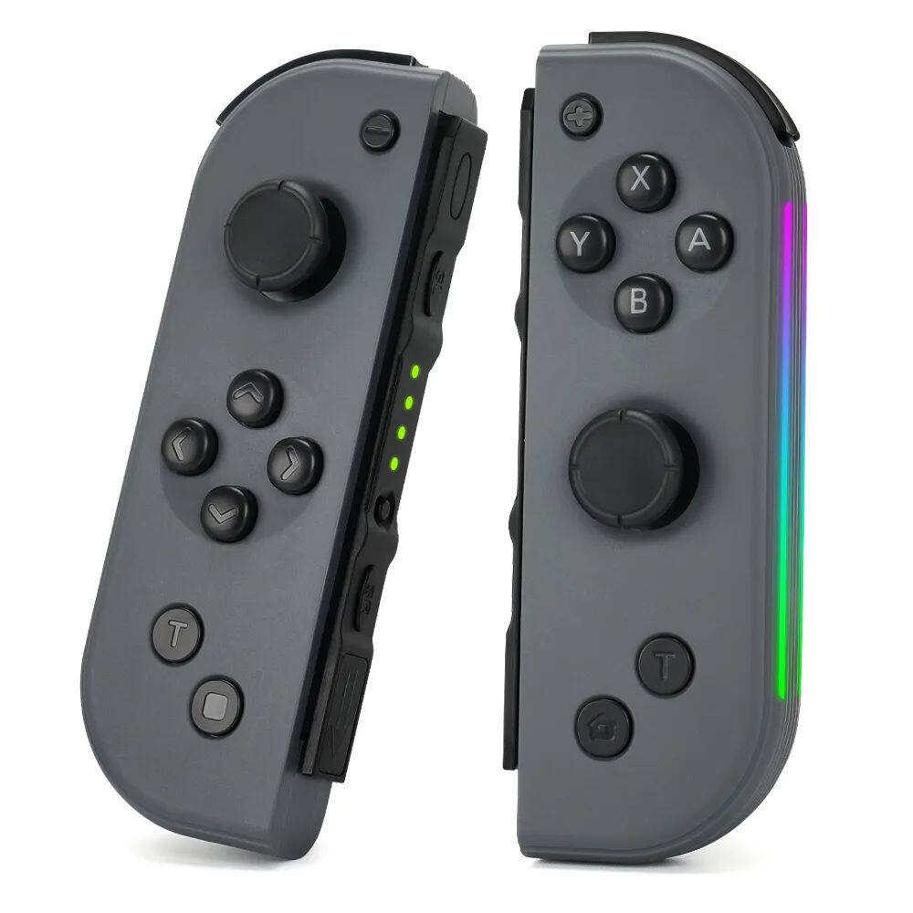 라이트가 있는 조이 패드 스위치 컨트롤러 왼쪽 오른쪽 JOYCON REPLA