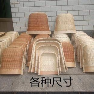 老式簸箕柳编竹编藤编单个土簸箕筲箕家用农村农用扫除簸箕小簸箕