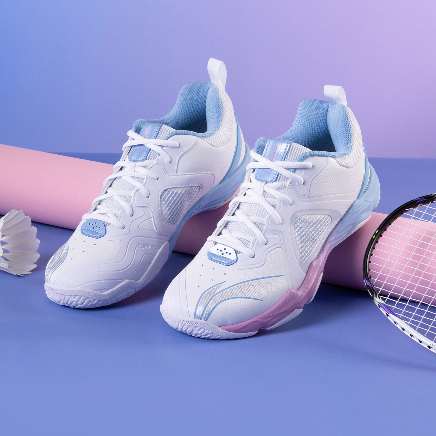 李宁羽毛球鞋变色龙6lite男女款