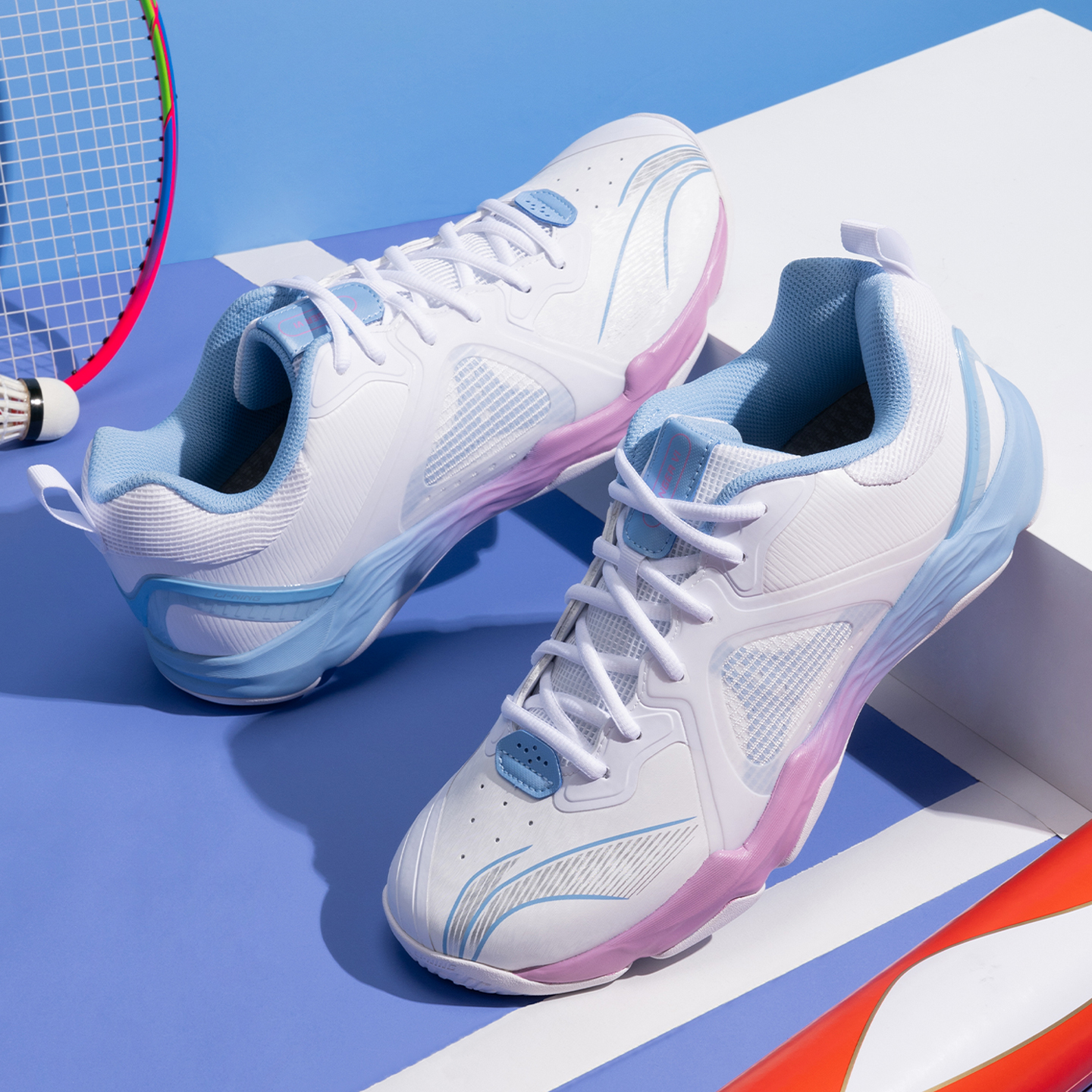 李宁羽毛球鞋变色龙6lite男女款