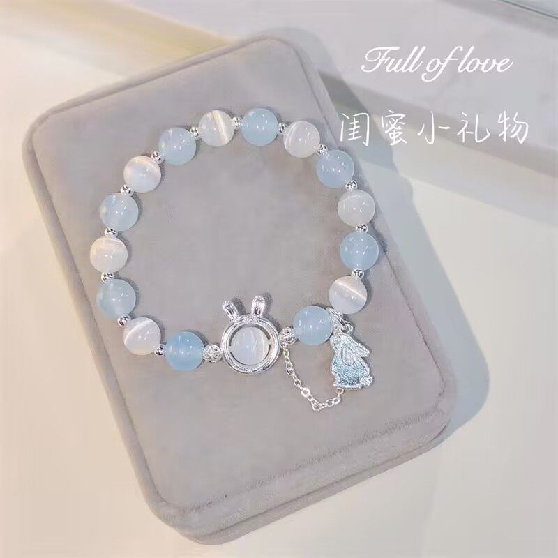 ins高颜值小众手链兔子手串闺蜜