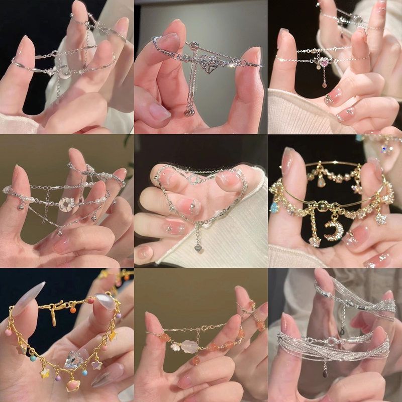 珍珠手镯爱心女高级感风精致锆石