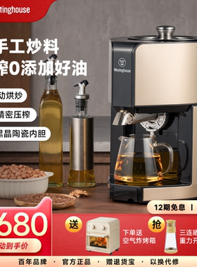 西屋家用榨油机全自动智能家用小型商用电动家庭炸油机WOP-KP0202