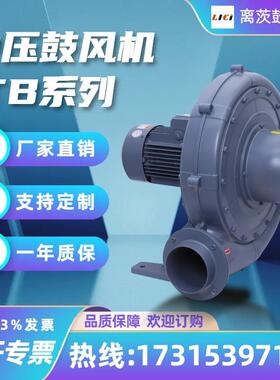 离茨TB125-3 2200W中压透浦风机超声波清洗泳池环保设备工厂鼓风