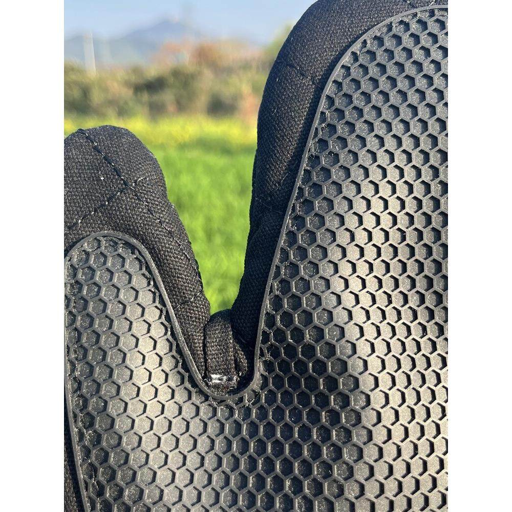 商用大烤箱烘培隔热耐高温500度防烫手套加厚加长微波炉手闷