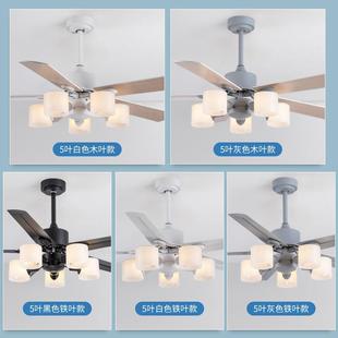 吸顶带扇吊灯一体777 餐客厅风扇灯吊扇灯家用厅卧风室2大025新款