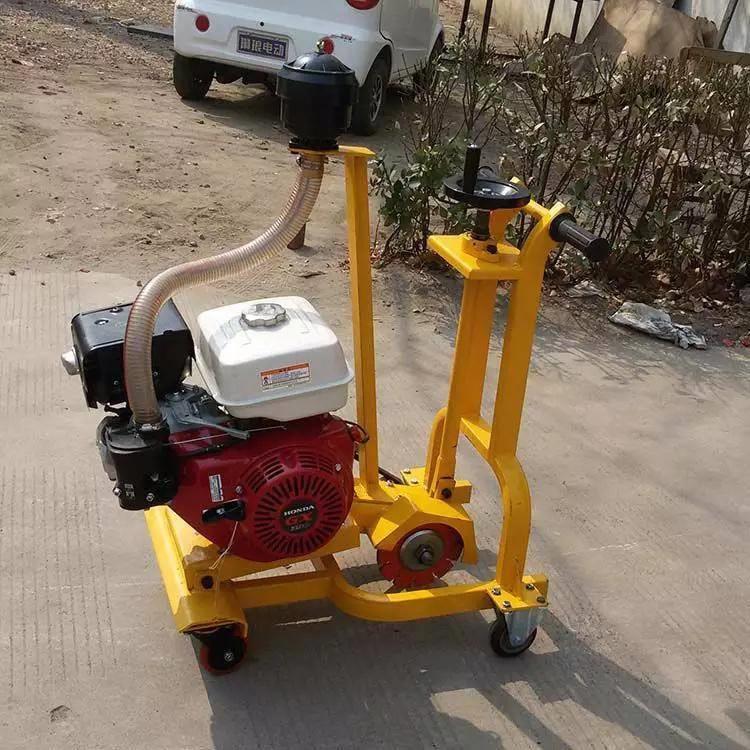 履带式马路切割机路面混凝土开槽机诚誉遥控35马力切缝机