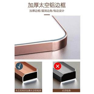 衣柜橱镜AMC全身穿衣镜衣内置推拉旋卧转镜隐形伸缩折叠试子衣镜