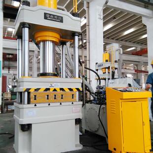 200吨汽车电梯刹车片粉末成型机 200T火车闸瓦热压保压成型液压机