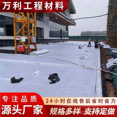 ped14高分子防护排水异形片车库顶板复合排水板凹凸型虹吸排水版