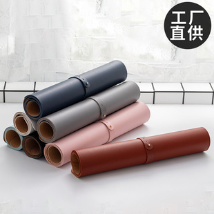 软木皮革鼠标垫电脑键盘办公桌垫定图案LOGO学生书桌写字垫子