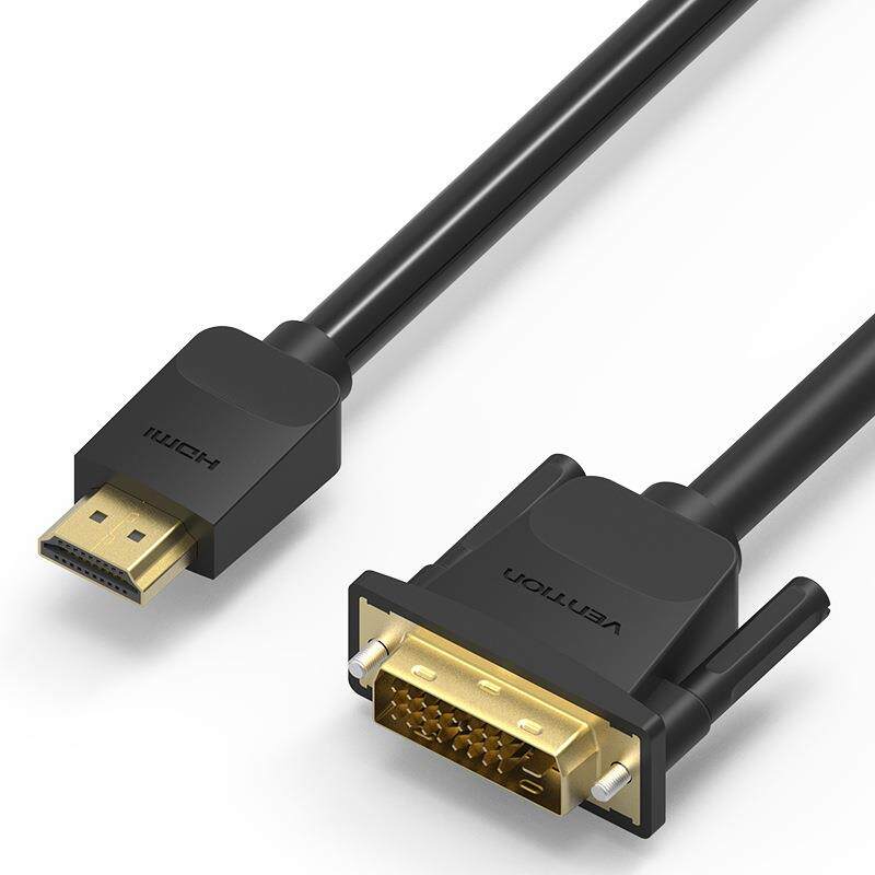 威迅 hdmi转dvi线电脑电视PS4高清线显示器转换线dvi转hdmi转接头
