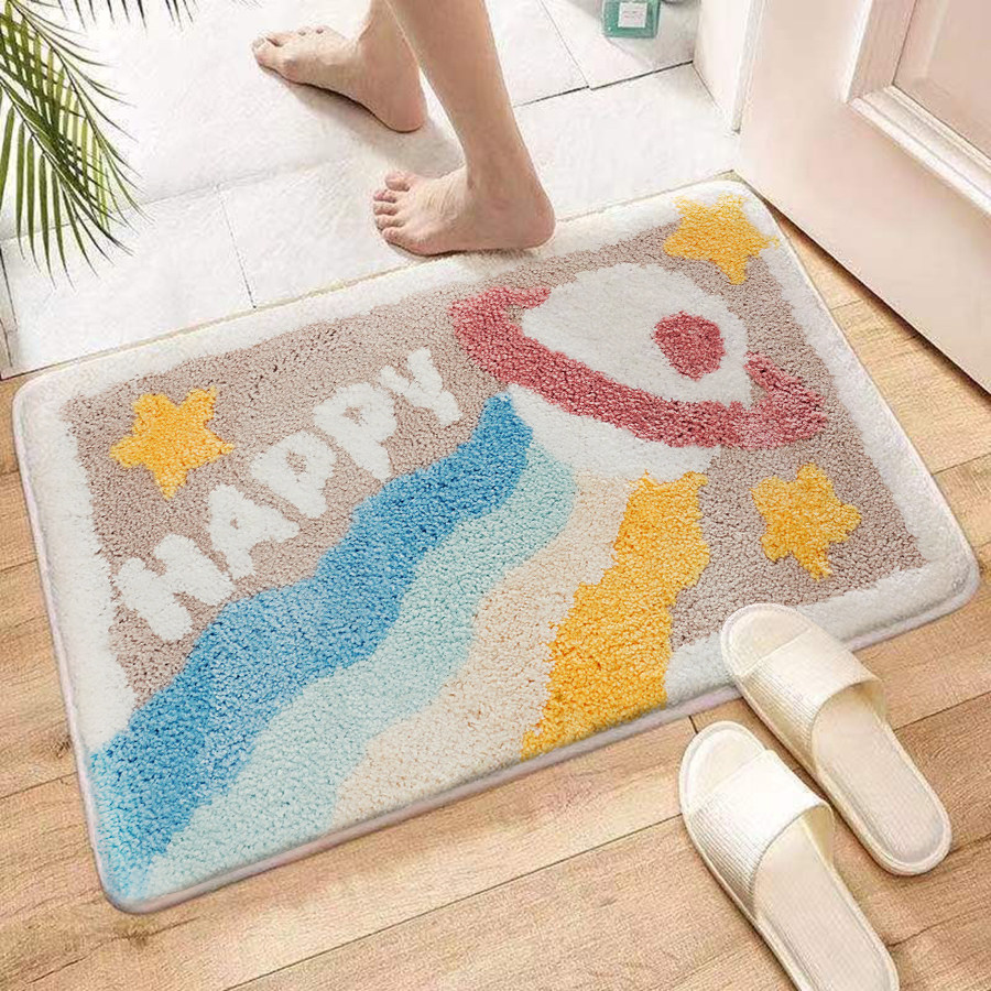 防滑浴室地垫化妆室门口吸水速干 干脚垫厕所门口防滑垫家用脚垫,居家布艺,家用脚垫,淘宝优惠券,粉丝福利购,淘宝优惠卷