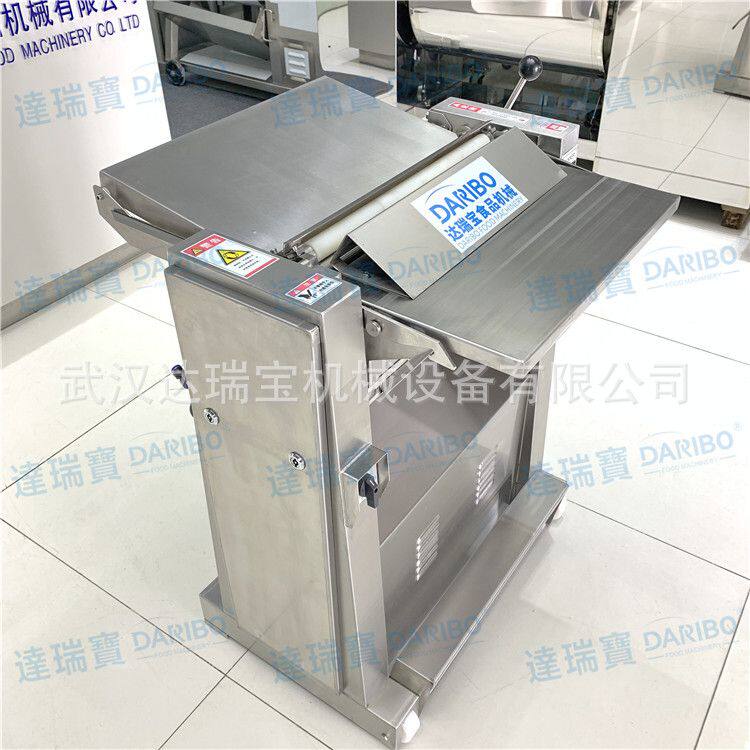 lDRB-QY500型猪肉皮去肥膘机 熟肉皮刮油机商用 搭配猪肉剥皮机