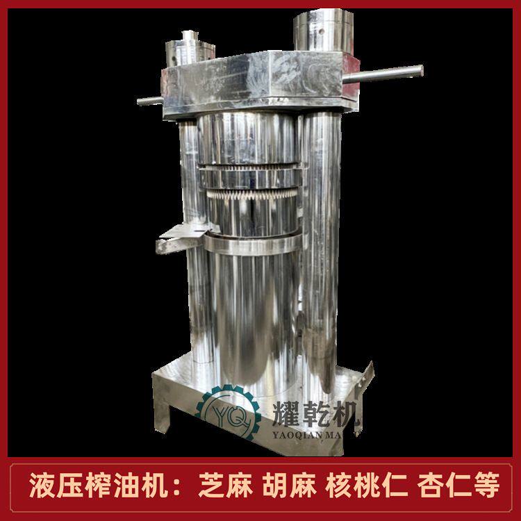 油坊榨油机设备 立式液压芝麻香油机 出油率高胡麻松子榨油设备