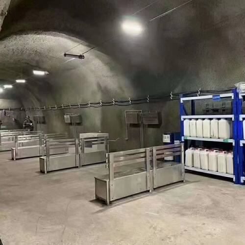 避难硐室气幕喷淋系统 气幕喷淋装置 避难硐室喷淋系统