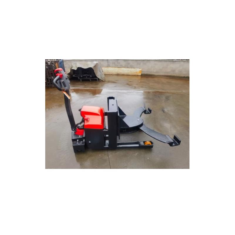 3吨全电动牵引车步行A字架搬运车纺织印染行业升降转运车炮台车