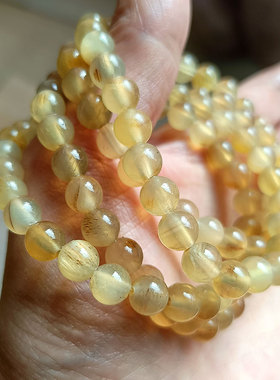 真品羊角手链108颗念珠佛珠手串文玩项链挂链圆珠收藏饰品天然珠