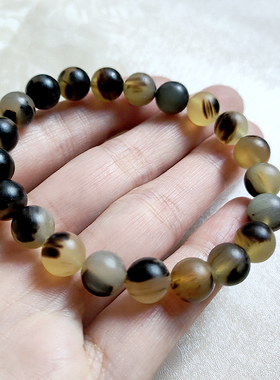 女士天然羊角民族风手串手链