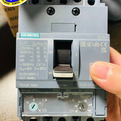 议价塑壳断路器3VA11803VA1180-5EF323VA1180-5EF32-0AA0