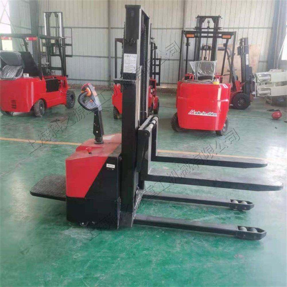 液压电动升降堆高车手推式半自动升高车站架式托盘货物装卸车,商业/办公家具,堆高车,淘宝优惠券,粉丝福利购,淘宝优惠卷