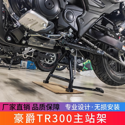 适用于豪爵TR300主站架tr300plus大撑支架HJ300-3双撑起车架改装
