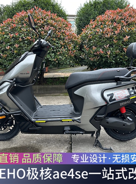 适用ZEEHO极核ae4se/max/pro前后保险杠尾架电摩款电动车改装配件