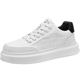 海澜之家鞋子男鞋2026新款春季小白鞋男士休闲板鞋高级感厚底潮鞋