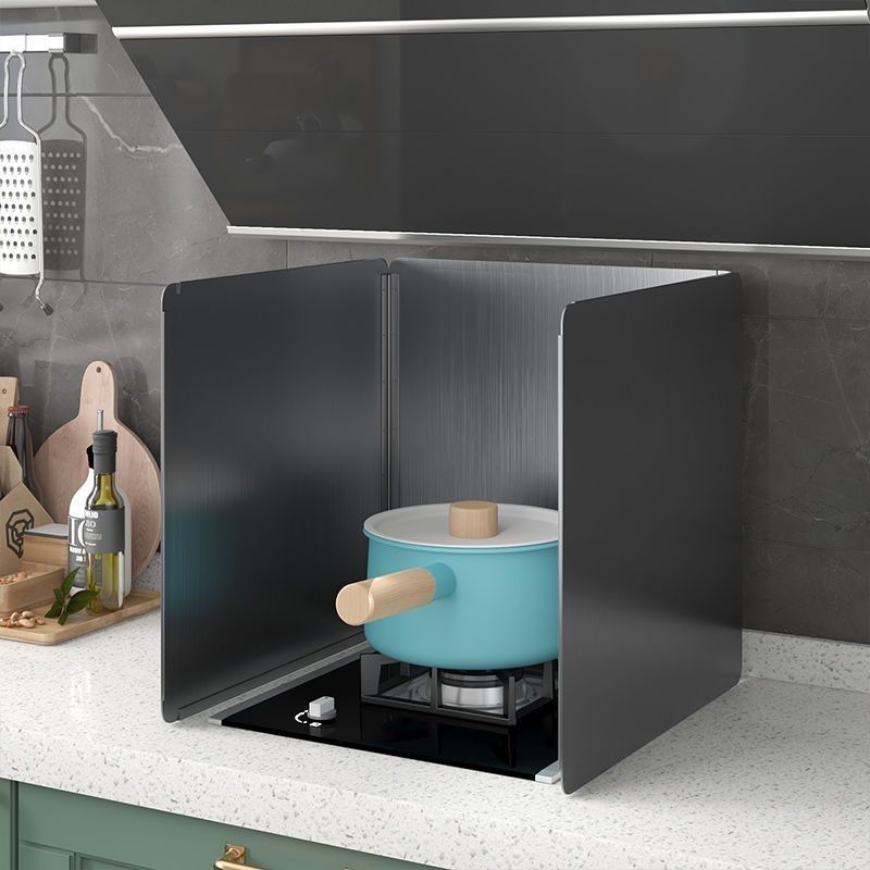 不锈钢厨房挡油板灶台防油烟炉灶耐高温炒菜防油溅隔油灶具围挡板,厨房/烹饪用具,防油挡板,淘宝优惠券,粉丝福利购,淘宝优惠卷