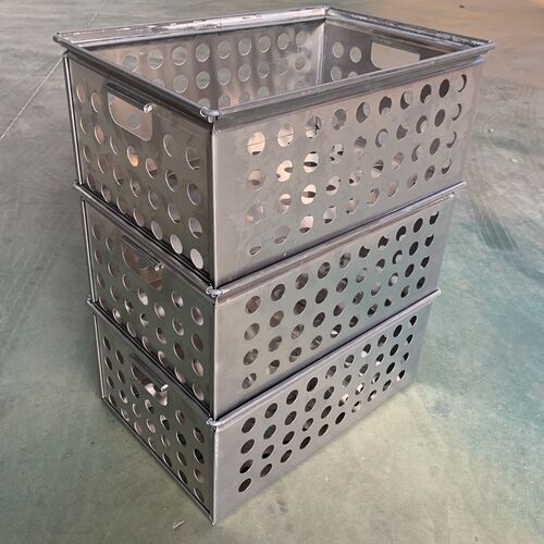铝箱铁箱铁皮箱定制铁框运输物流工厂工具箱铁皮加厚铁金属周转箱