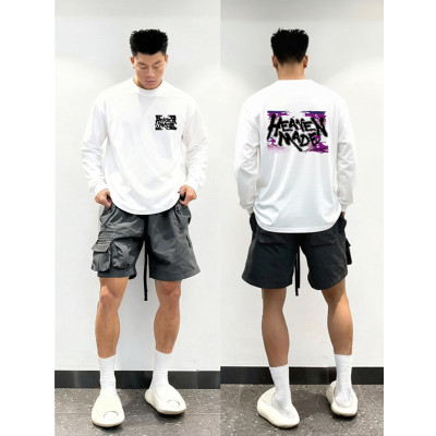 潮牌时尚帅气高中生小众宽松T恤