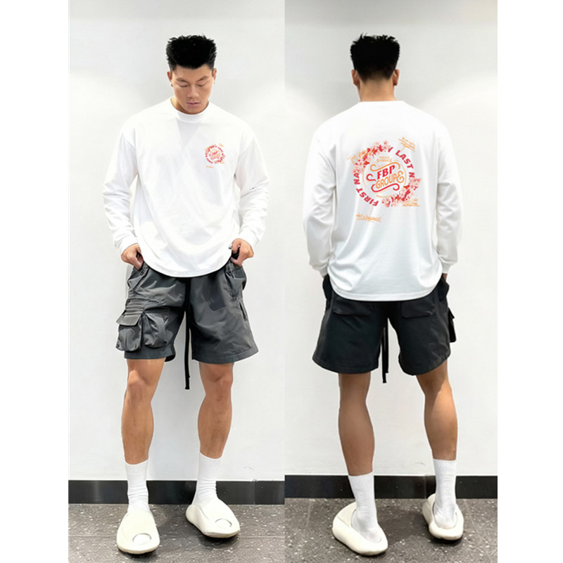 美式街头嘻哈设计感港风内搭T恤