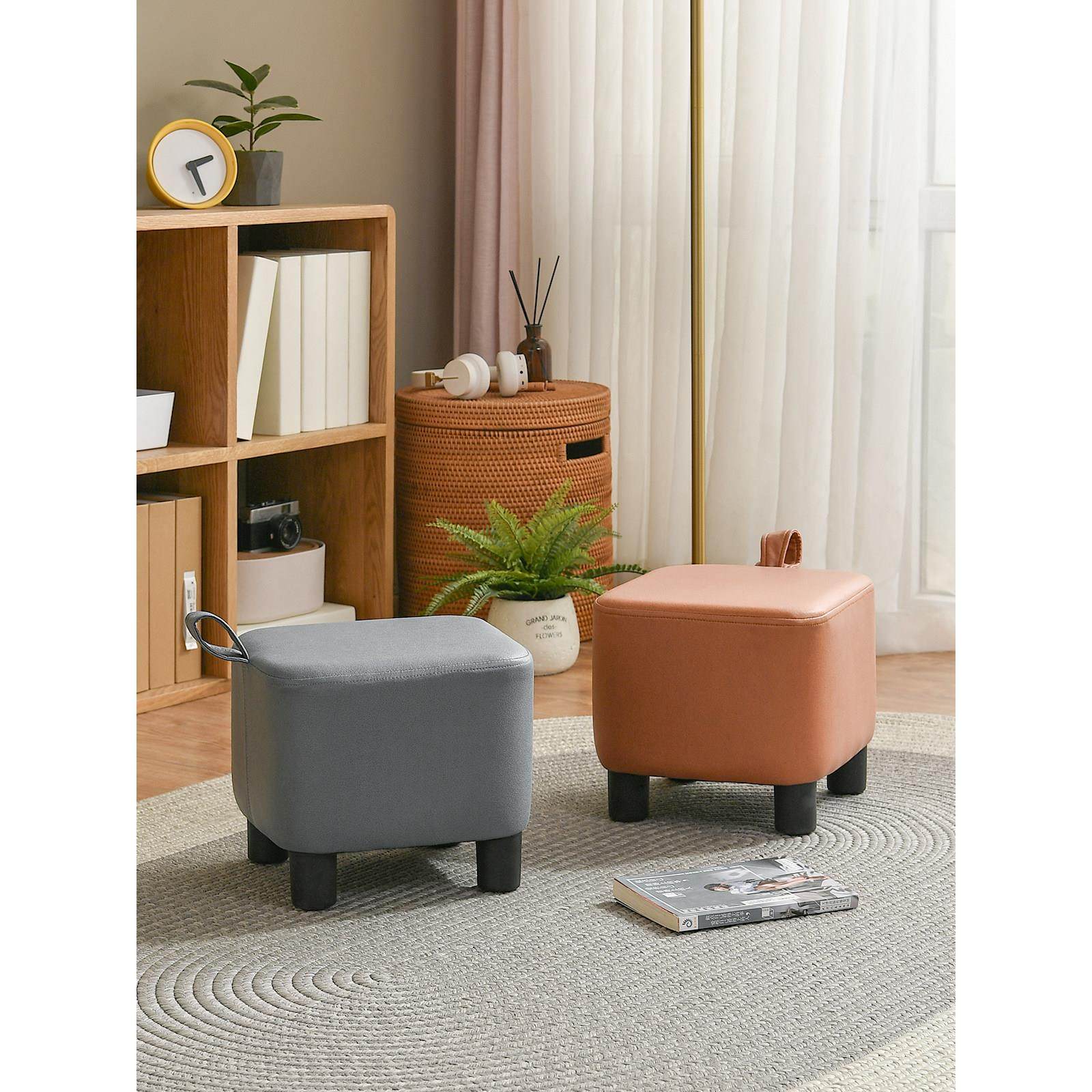 轻奢凳子家用久坐舒服小板凳儿童圆凳沙发换鞋凳创意客厅网红矮凳,住宅家具,矮凳,淘宝优惠券,粉丝福利购,淘宝优惠卷