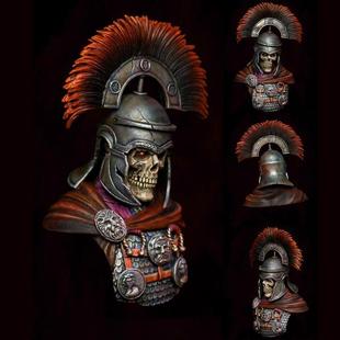 1/9树脂人物胸像模型包邮古代科幻百夫长GK白模模型X190