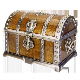 首饰盒欧式覆古高档带锁珠宝箱珠宝盒饰品收纳盒嫁妆陪嫁盒公主盒