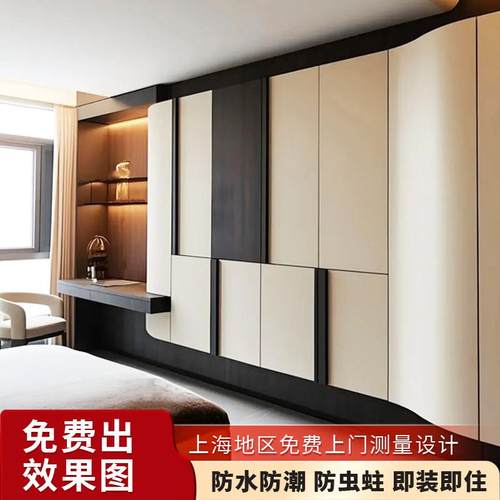 上海定做全铝合金衣柜金属衣橱全铝家具衣帽间卧室全屋定制工厂