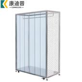 康迪普无尘服洁净柜无尘车间棚柜储鞋 格不含净化器不锈钢 柜不带鞋