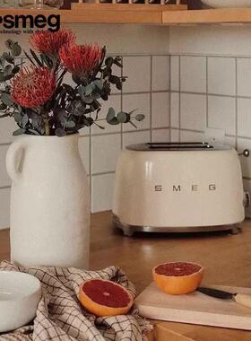 SMEG斯麦格TSF01烤面 面包机多功能家用烤面 面包机吐司机覆古家
