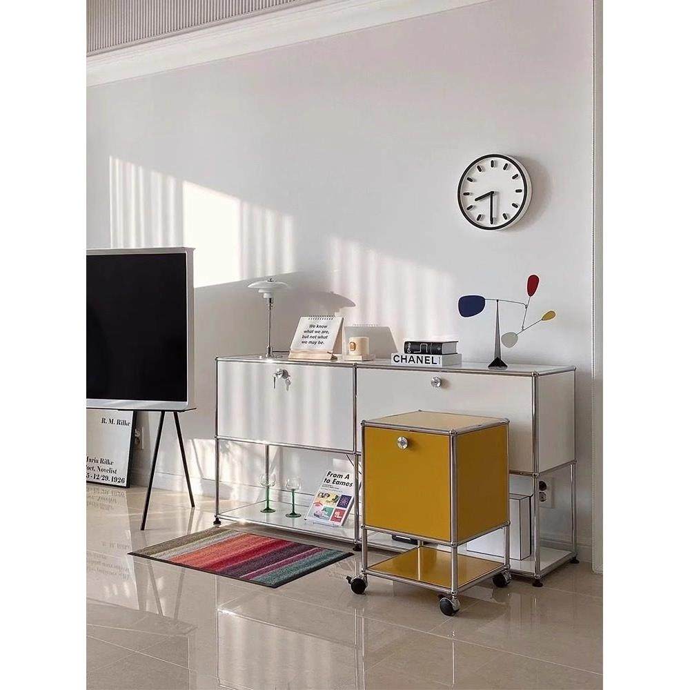 中古usm不锈钢电视柜模块组合柜子客厅储物收纳置物柜餐边柜斗柜,住宅家具,电视柜,淘宝优惠券,粉丝福利购,淘宝优惠卷