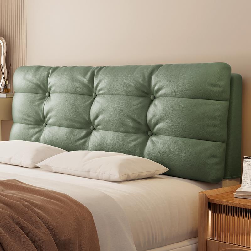 床头靠垫软包布大靠背垫床头板双人床头罩榻榻米自粘现代简约悬浮