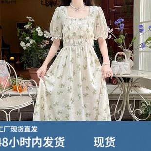 高中生初恋温柔风裙子夏14时尚15少女16岁初中学生甜美清新连衣裙