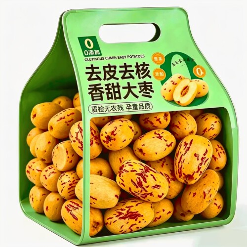 农科院特级新疆去皮去核红枣新疆特大免灰枣婴儿宝宝脱皮辅食免洗