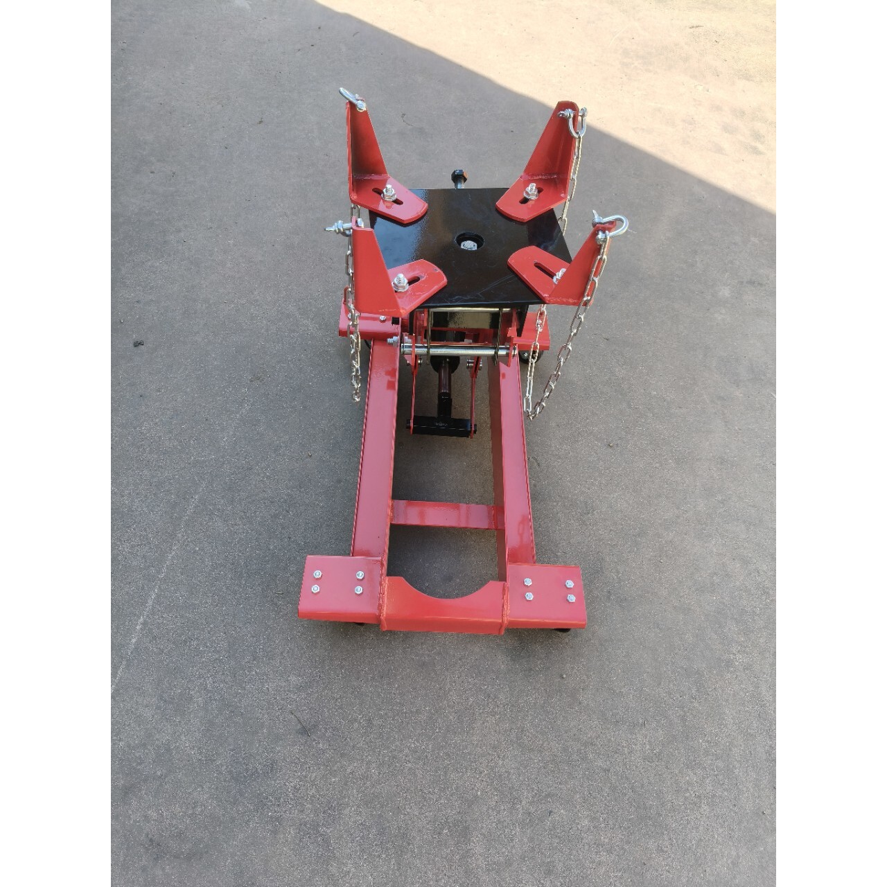 变速箱托架升降器大车发动机托盘汽车维修工具液压低位运送器拆卸