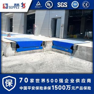 印尼仓储物流定制Dock leveler电动液压升降卸货平台门业厂家