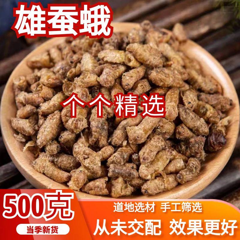 正宗精挑雄蚕蛾500克可泡酒