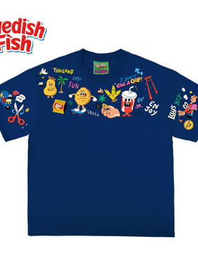 高街卡通嘻哈rap原创小众oversize阿美咔叽ins风全棉奢潮短袖T恤