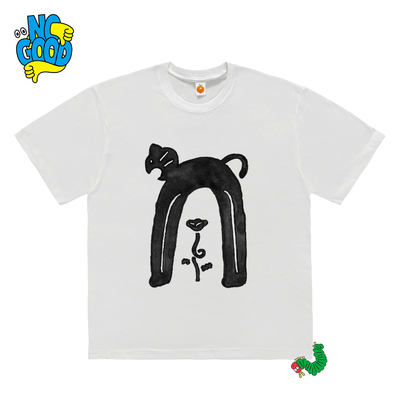 interesting灵魂！夏季搞怪创意小众穿搭嘻哈JHYQ高街穿搭短袖T恤